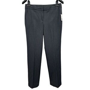 Sharango Dress Pants 8 Women's Dark Navy Straight Leg Career Office Classic NWT